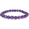 Damenarmbänder|Kugelarmbänder|Elfen Schmuck Amethyst Armband Kugeln lila 8 mm 18 cm