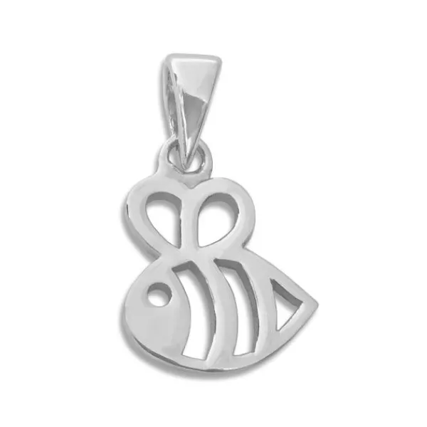 Anhänger Für Kinder|Silber Anhänger|Elfen Schmuck Anhänger mit Biene 925 Silber