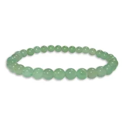 Damenarmbänder|Kugelarmbänder|Elfen Schmuck Aventurin Kugel Armband 6 mm 20 cm