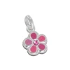 Anhänger Für Kinder|Silber Anhänger|Elfen Schmuck Blumen Anhänger rosa 925 Silber