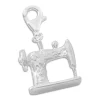 Silber Charms|Elfen Schmuck Charm Anhänger Nähmaschine 925 Silber