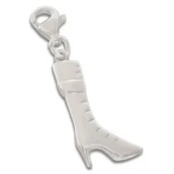 Silber Charms|Elfen Schmuck Charm Anhänger Stiefel 925 Silber
