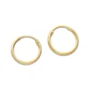 Creolen|Creolen|Elfen Schmuck Creolen 333 Gold 13 mm