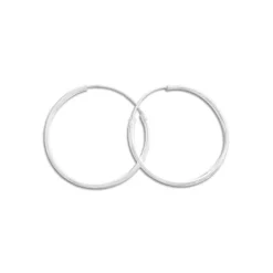 Creolen|Silber Creolen|Elfen Schmuck Creolen 925 Silber 20 mm