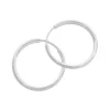 Creolen|Silber Creolen|Elfen Schmuck Creolen 25 x 2 mm 925 Silber