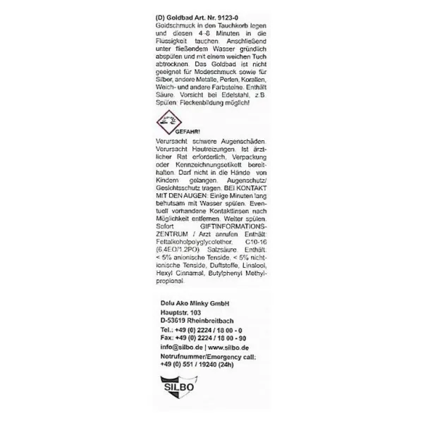 Schmuckbäder|Elfen Schmuck Goldbad Gold Schmuckbad 150 ml