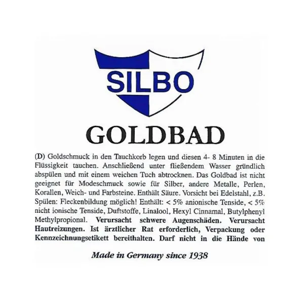Schmuckbäder|Elfen Schmuck Goldbad Gold Schmuckbad 150 ml
