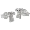 Ohrstecker|Silber Ohrstecker|Elfen Schmuck Hunde Ohrstecker 925 Silber