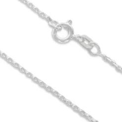Kinderketten|Ankerketten|Elfen Schmuck Kette für Kinder Anker-Design 925 Silber 1,3 mm 36 cm