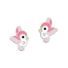 Ohrstecker|Silber Ohrstecker|Elfen Schmuck Kinder Ohrstecker Vögelchen mit Kristall 925 Silber