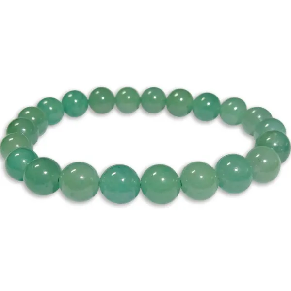 Damenarmbänder|Kugelarmbänder|Elfen Schmuck Kugelarmband Aventurin 8 mm 19 cm