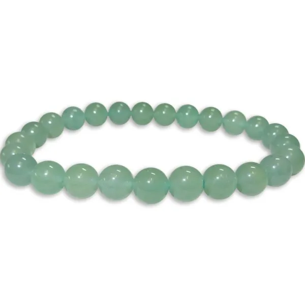 Herrenarmbänder|Kugelarmbänder|Elfen Schmuck Kugelarmband Aventurin 8 mm 21 cm