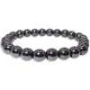 Herrenarmbänder|Damenarmbänder|Elfen Schmuck Kugelarmband Hämatit 8 mm 20 cm