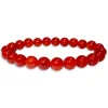Damenarmbänder|Kugelarmbänder|Elfen Schmuck Kugelarmband Karneol 8 mm 18 cm