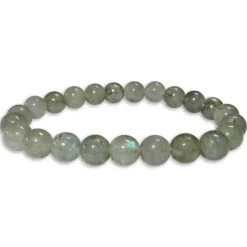 Damenarmbänder|Kugelarmbänder|Elfen Schmuck Kugelarmband Labradorit 8 mm 19,5 cm