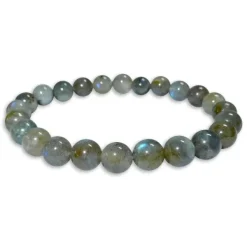 Damenarmbänder|Kugelarmbänder|Elfen Schmuck Kugelarmband Labradorit 8 mm 19 cm