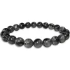 Herrenarmbänder|Damenarmbänder|Elfen Schmuck Kugelarmband Larvikit 8 mm 19 cm