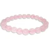 Damenarmbänder|Kugelarmbänder|Elfen Schmuck Kugelarmband Rosenquarz 8 mm 19 cm
