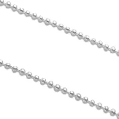 Damenketten|Weitere Ketten Aus Silber|Elfen Schmuck Kugelkette 925 Silber 1,2 mm 45 cm