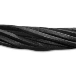 Herrenketten|Damenketten|Elfen Schmuck Lederband eckig schwarz 3 x 2,5 mm 100 cm