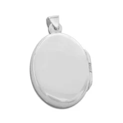 Anhänger Für Kinder|Silber Anhänger|Elfen Schmuck Medaillon für Kinder mit 2 Schmetterlingen Lack 925 Silber