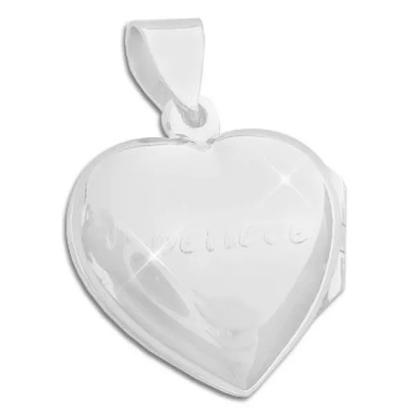 Anhänger Für Kinder|Silber Anhänger|Elfen Schmuck Medaillon Schmuck Anhänger mit Fee 925 Silber