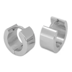 Klapp-creolen|Klapp-Creolen|Elfen Schmuck Männer Ohrringe aus Edelstahl