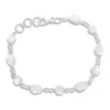 Damenarmbänder|Weitere Armbänder|Elfen Schmuck Mondstein Armband mit 10 Edelsteinen 18 cm - 20 cm 925 Silber