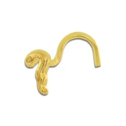 Weiterer Damenschmuck|Elfen Schmuck Nasenstecker mit Schlange 333 Gold