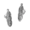 Ohrstecker|Silber Ohrstecker|Elfen Schmuck Ohrstecker mit Federn 925 Silber