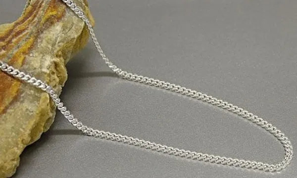 Damenketten|Panzerketten|Elfen Schmuck Panzerkette 925 Silber 1,7 mm 50 cm
