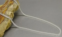 Damenketten|Panzerketten|Elfen Schmuck Panzerkette 925 Silber 1,7 mm 70 cm