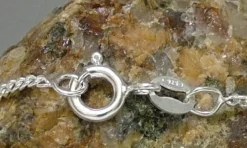 Damenketten|Panzerketten|Elfen Schmuck Panzerkette 925 Silber 1,7 mm 60 cm