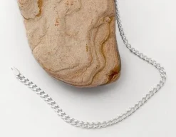Herrenketten|Damenketten|Elfen Schmuck Panzerkette 925 Silber 3 mm 55 cm