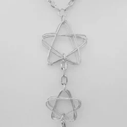 Damenketten|Elfen Schmuck Pentagramm Collier