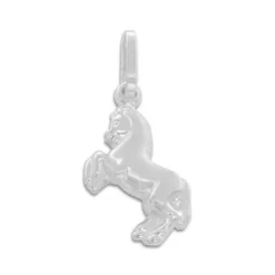 Anhänger Für Kinder|Silber Anhänger|Elfen Schmuck Pferdchen Anhänger für Kinder 925 Silber