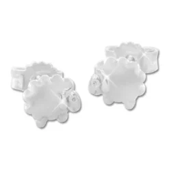 Ohrstecker|Silber Ohrstecker|Elfen Schmuck Schaf Ohrstecker 925 Silber