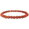 Damenarmbänder|Kugelarmbänder|Elfen Schmuck Schaumkoralle Kugel Armband 6 mm 19,5 cm