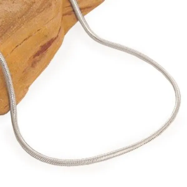 Damenketten|Elfen Schmuck Schlangenkette 925 Silber 1,5 mm 45 cm