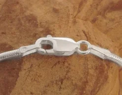 Damenketten|Elfen Schmuck Schlangenkette 925 Silber 1,5 mm 45 cm