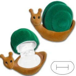 Ring Etuis|Ohrring Etuis|Elfen Schmuck Schmucketui Schnecke