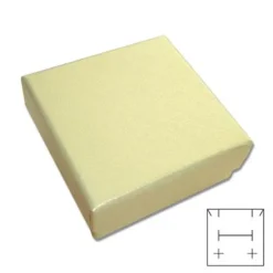 Anhänger Etuis|Ohrring Etuis|Elfen Schmuck Schmuck-Verpackung universal goldgelb 50 x 50 x 25 mm