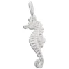 Anhänger Für Kinder|Anhänger Für Damen|Elfen Schmuck Seepferdchen Anhänger 925 Silber