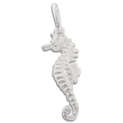 Anhänger Für Kinder|Anhänger Für Damen|Elfen Schmuck Seepferdchen Anhänger 925 Silber
