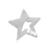 Anhänger Für Damen|Silber Anhänger|Elfen Schmuck Stern Anhänger mit Zirkonia 925 Silber