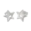 Ohrstecker|Silber Ohrstecker|Elfen Schmuck Stern Ohrstecker mit Zirkonia 925 Silber
