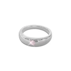 Anhänger Für Kinder|Silber Anhänger|Elfen Schmuck Taufring Anhänger mit rosa Zirkonia 925 Silber