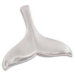 Anhänger Für Herren|Anhänger Für Damen|Elfen Schmuck Walflossen Anhänger 23 x 26 mm 925 Silber